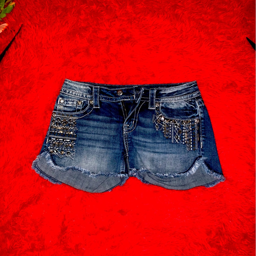 Woman’s “ Miss Me “ Jean Shorts